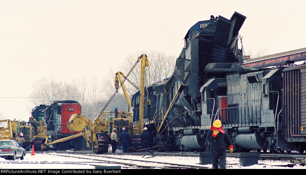 Head-on Collision near Aurora, IL - 1993